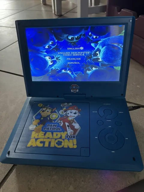 Nickelodeon call the Paw Patrol Portable Swivel 9" DVD Player W/ Case & Charger