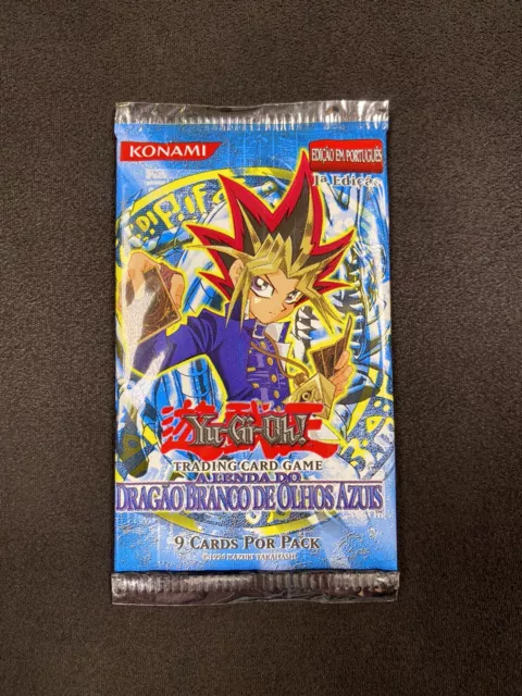 YuGiOh Legend of Blue-Eyes White Dragon (LOB) 1st Edition Pack (Portuguese)