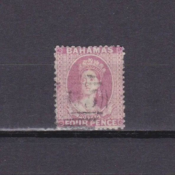 BAHAMAS 1863, SG# 27, CV £60, Wmk Crown CC, Used