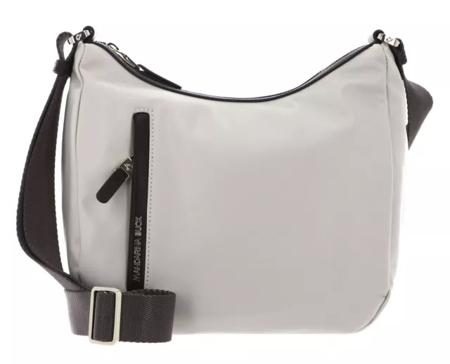 MANDARINA DUCK sac à épaule Hunter Hobo Bag Whitecap Gray