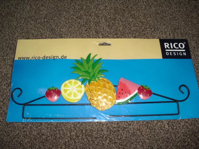 Rico Design Dekobügel für Wandbehang Tutti Frutti bunt 30cm breit NEU!!!