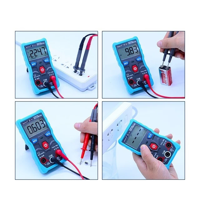 ZT-S1 Multimètre Numérique Haute Précision Multimètre Ncv Test Testeur Meter