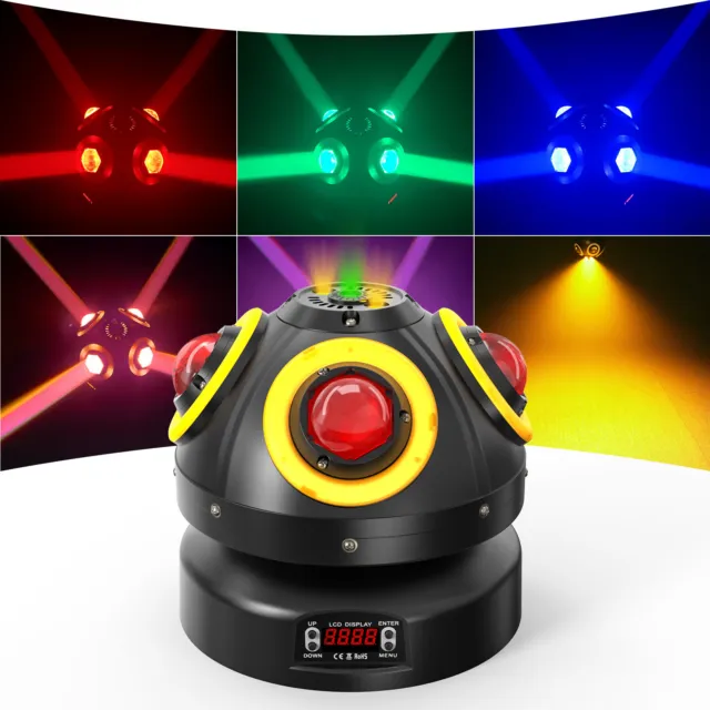120W LED Laser Moving Head Bühnenlicht RGBW Beam DMX Lichteffekt DJ Disco Party