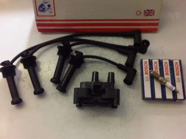 FORD FOCUS mk2 & C MAX 1.4 1.6 16V IGNITION COIL PACK,PLUGS & LEADS 2005-2010