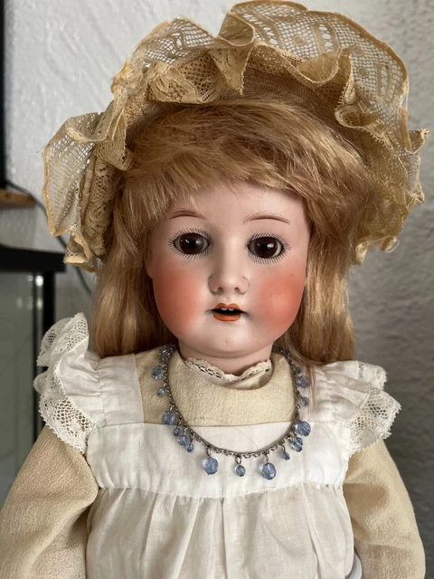 Ancienne Tête De Poupée Heubach Koppelsdorf 250 12/0, 7 Cm, Porcelaine, France