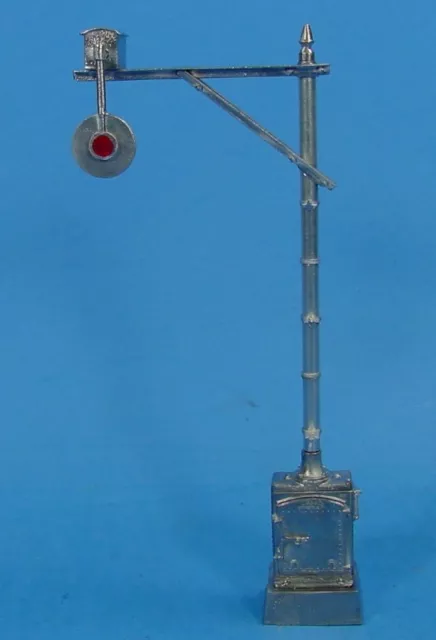 O Scale Wiseman #Bs-3003 Wig-Wag Magnetic Flagman Signal On Cabinet Base Kit 2