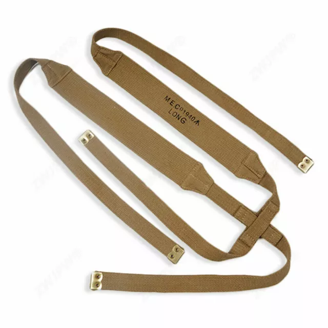 WW II British Army Equipment P37 Shoulder Straps