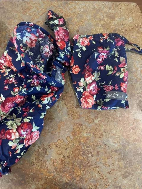 Nursing Cover and Coordinating Bag Floral Pattern