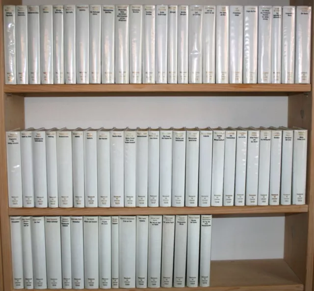 64 Bände Nobelpreis für Literatur. 1901-1970 (ohne 1954). Coron Vorzugsausgabe.