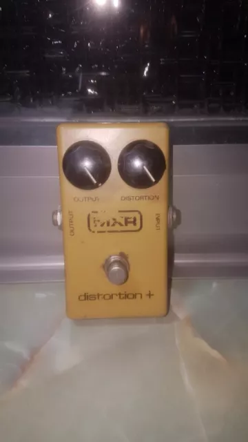 80's MXR DISTORTION + - made in USA