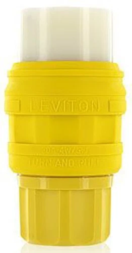 Leviton 78W74-C 30 Amp, 125/250 Volt, L14-30, Industrial Grade, Wetguard