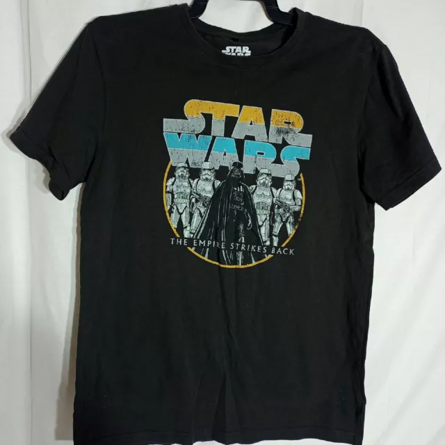 Star Wars The Empire Strikes Back - Grey - MENS T-Shirt - Size M - As New