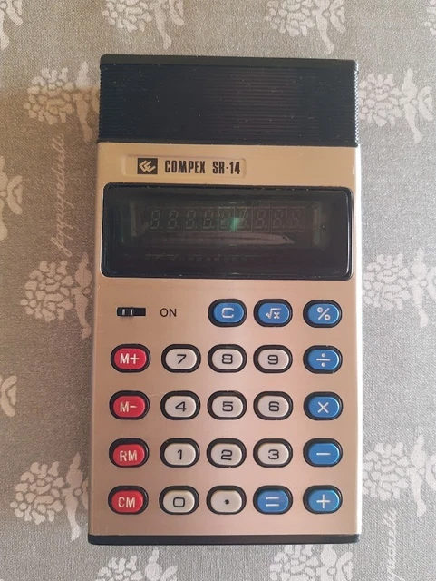 Calcolatrice Vintage Compex Sr-14