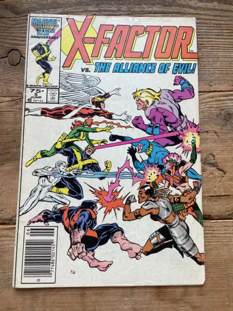 X-Factor # 5 VF Marvel Comic Book Wolverine X-Men Storm Beast Angel Hulk 10 J873
