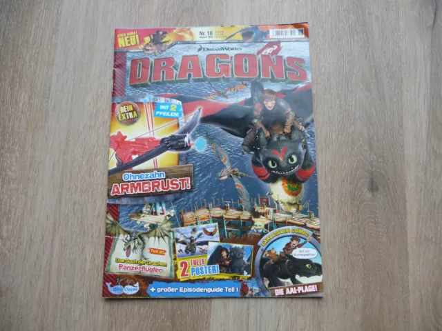 Kinderzeitschrift Dragons Nr. 18/2016 DreamWorks