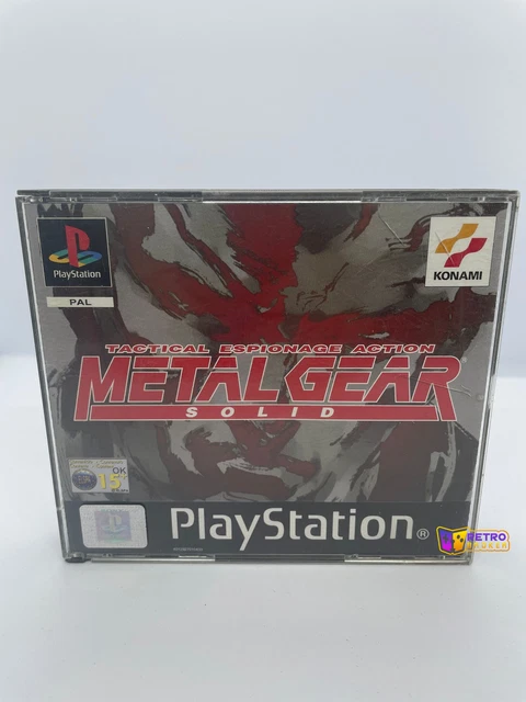 metal gear playstation 1 скачать
