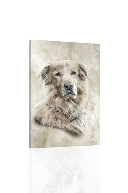 Golden Retriever - CANVAS OR PRINT WALL ART