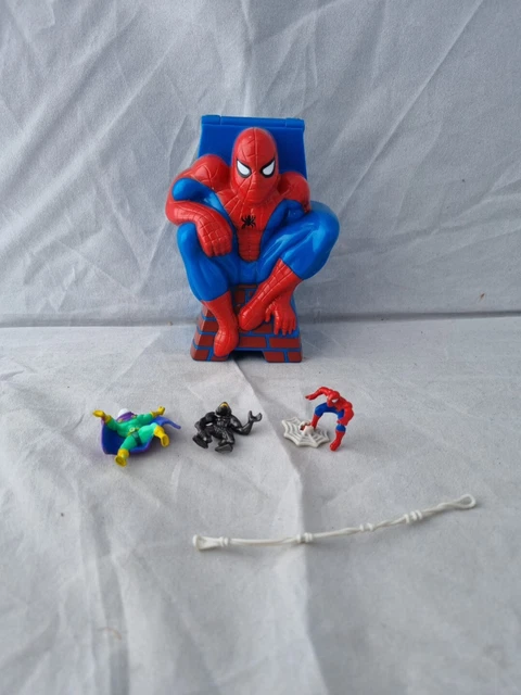 Mini Playset Spiderman 1996 - Collection Marvel - Figurine Et Accessoires - Occasion