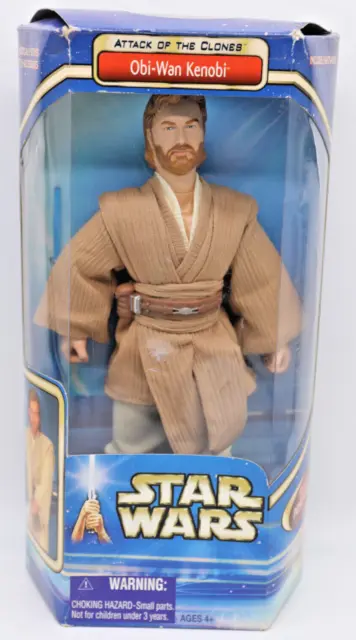 New action figure STAR WARS ATTACK OF THE CLONES Obi-Wan Kenobi (hasbro)