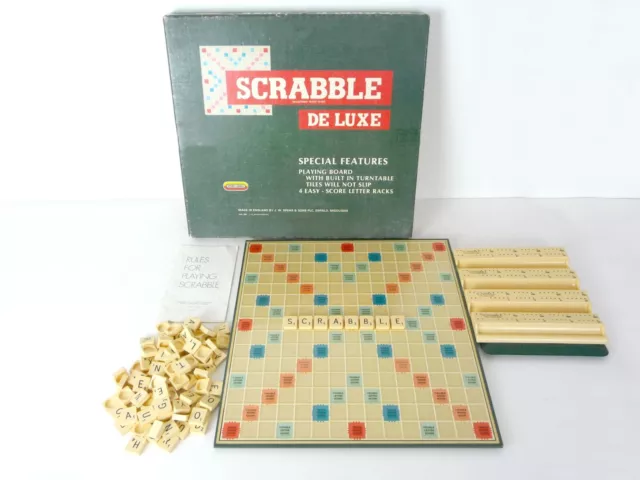 Ersatzteile - SCRABBLE DeLuxe by Spears Games um 1983 - Ersatzteile