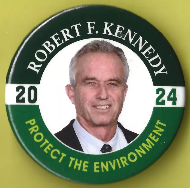 ROBERT F KENNEDY Jr President 2024 Heal the Divide Pic campaign button