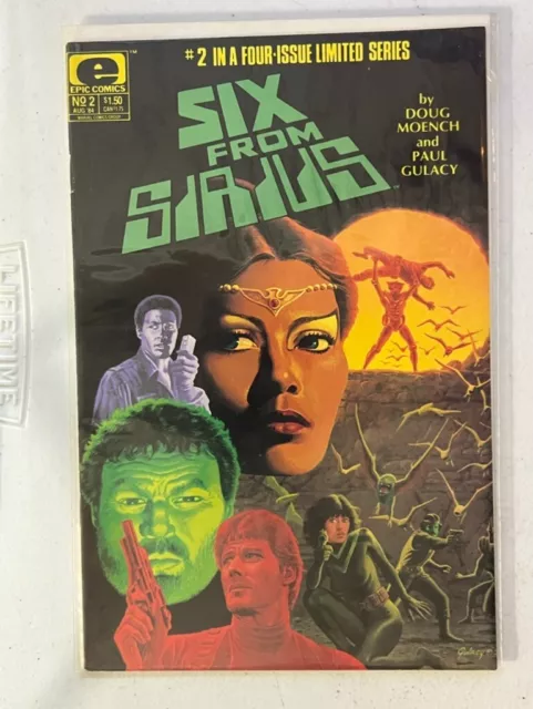 Six From Sirius #2 Comic 1984 Doug Moench Paul Gulacy Marve Epic Comics | Combin