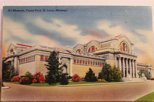 Missouri MO St Louis Forest Park Art Museum Postcard Old Vintage Card View Post