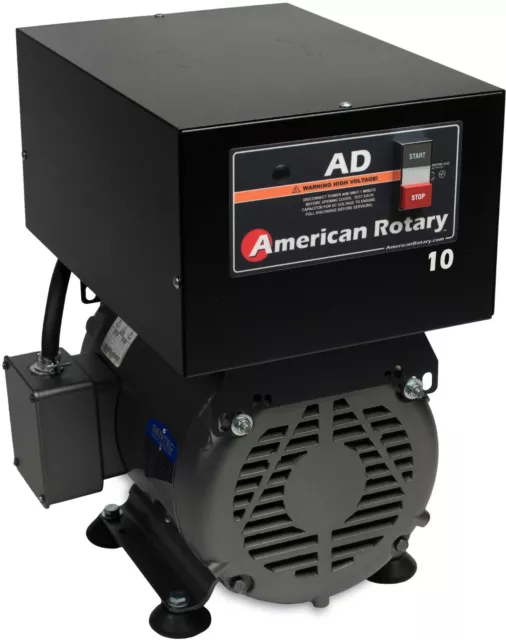 Rotary Phase Converter AD10F - Floor Unit 10HP Digital Controls Heavy Duty CNC