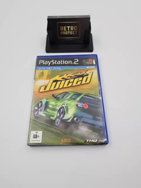 Juiced PS2 PAL COMPLETE WITH MANUAL NEAR MINT + DISC PLAYSTATION 2 BLACK LABEL