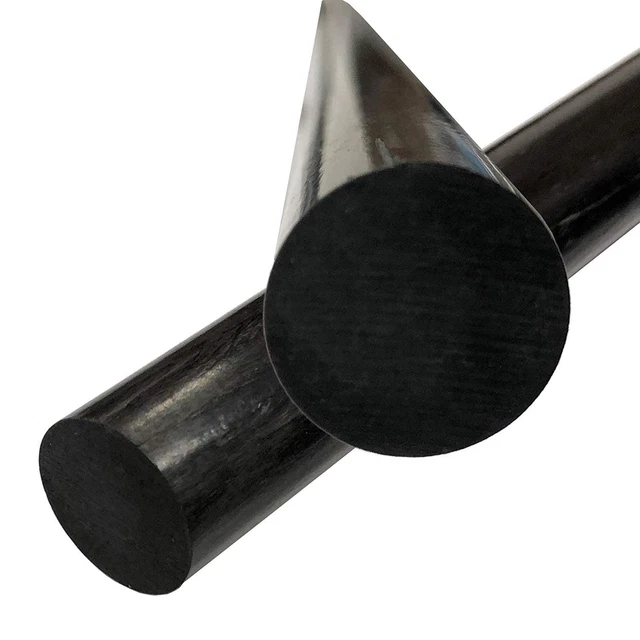 (1) Piece - 4mm x 1000mm Carbon Fiber RODS - Solid Pultruded Round Rods...