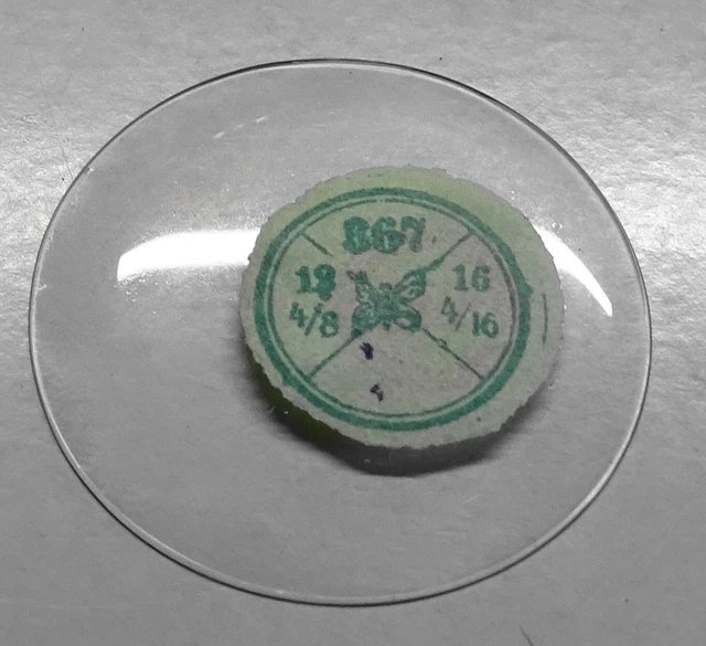 Verre Minéral Pour Montre De Gousset - Diamètre 42,5 Mm, Type Savonnette, Neuf Sans étiquette