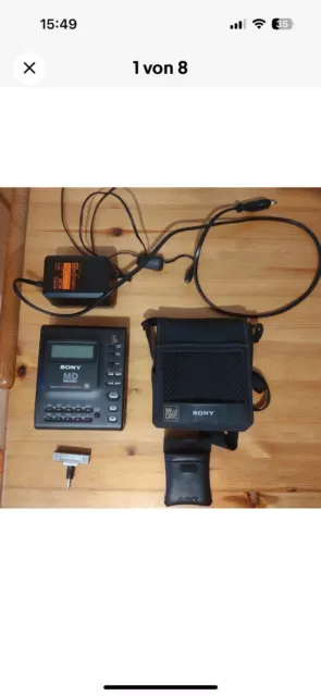 Sony MD Walkman MZ-1 Tragbarer MiniDisc Player Portable Recorder