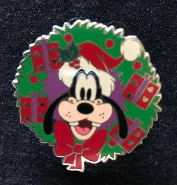 Disney Pin GOOFY WDW Happy Holiday 2008 Mystery Wreath LE Limited Edition 800 b