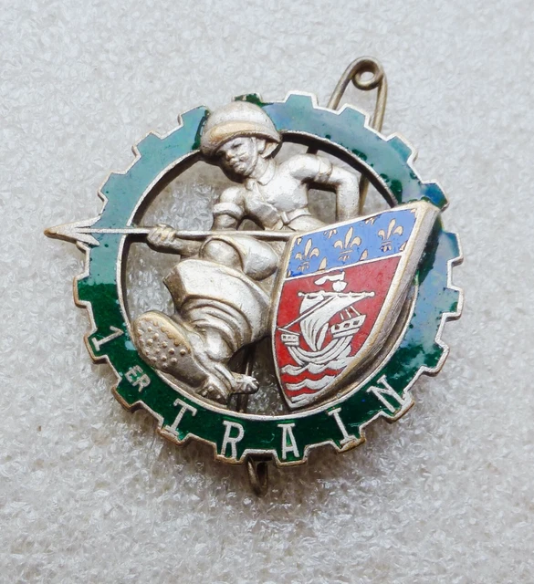 Insigne 7e Régiment Du Train Drago Paris G1598 - Ancien Avec Usures