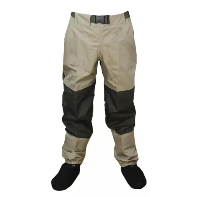 Fly Fishing Stocking Foot Wader Affordable Breathable Waterproof Waist Waders