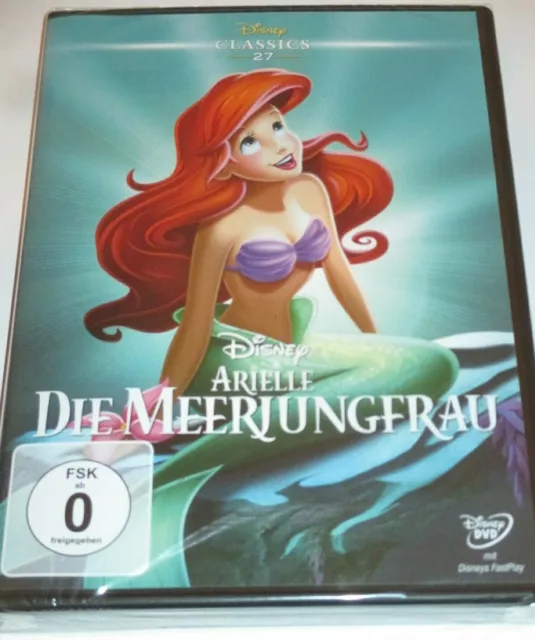 Walt Disney - Arielle Die Meerjungfrau - DVD/NEU/OVP/Zeichentrick