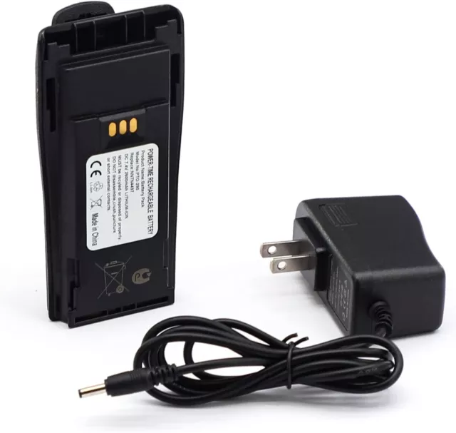 Replacement Li-ion Battery +Charger + Belt Clip For Motorola Radio CP150 CP160