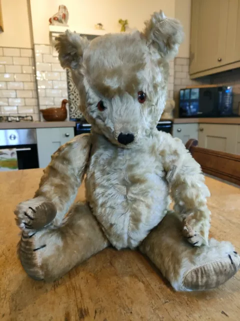 Vintage Antique Chiltern Hugmee Mohair Teddy Bear