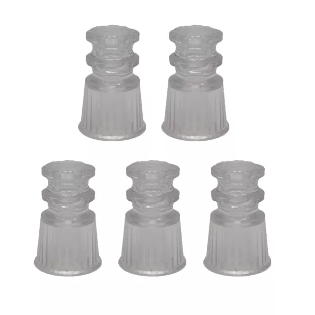 5x STAR POST DOUBLE 03-8247-13 CLEAR PINBALL FLIPPER FOR WILLIAMS BALLY