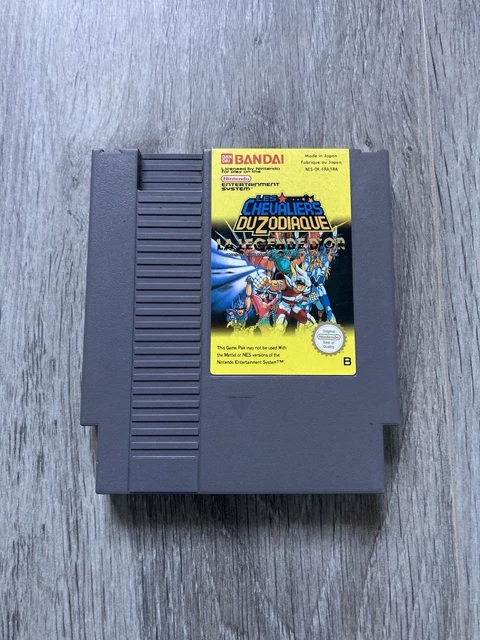 Saint Seiya Les Chevaliers Du Zodiaque – Nintendo NES – Bon état