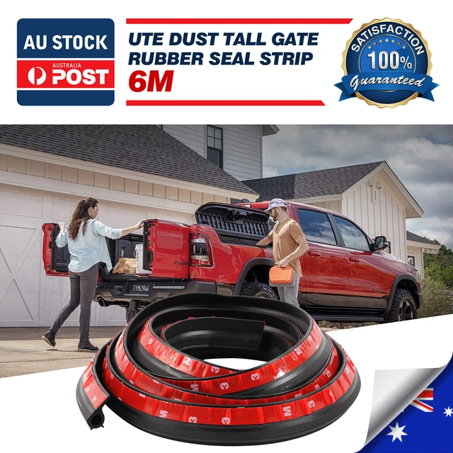 FORD F150 F250 F350 Rubber Ute Dust Tail Gate Tailgate Seal Kit Made In