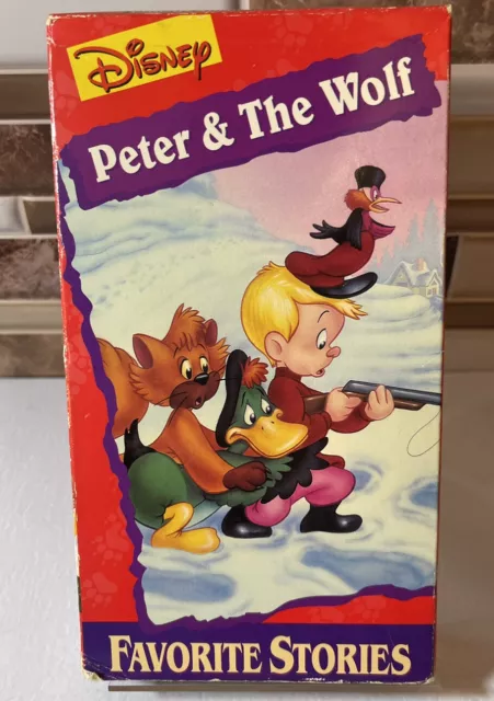 Walt Disneys Favorite Stories - Peter  the Wolf VHS 1994 Cartoon