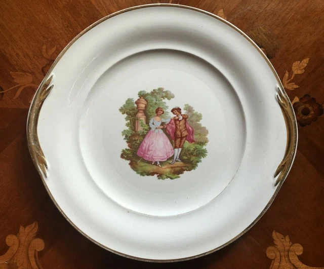 Vaisselle ancienne - Plat /Assiette en céramique St Amand Céranord- Fragonard