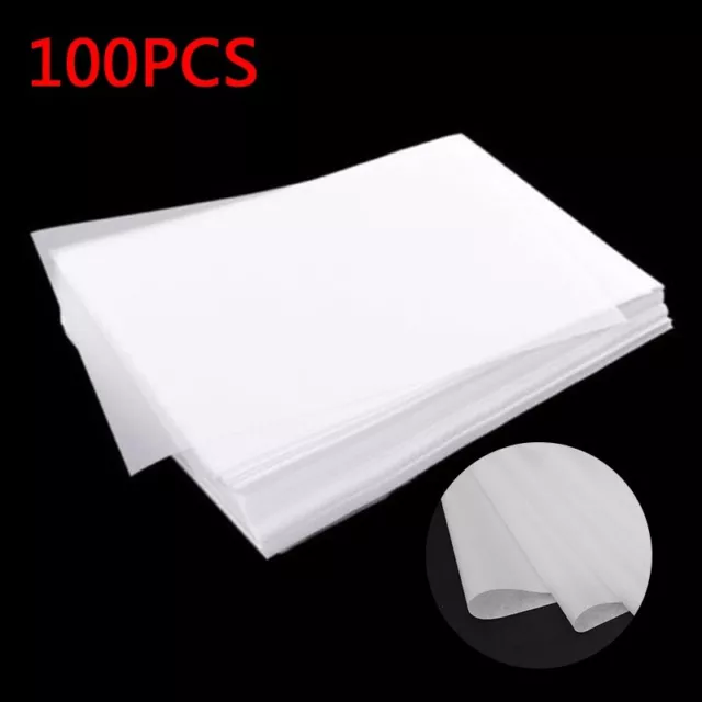 100pcs Translucent Tracing Paper for Drawing Calligraphy and More – 18x26cm