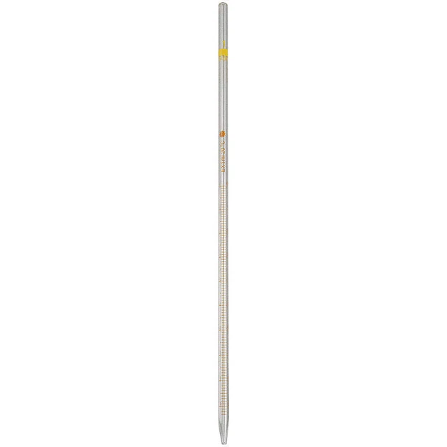 LAB SAFETY SUPPLY 5PTA6 Measuring Pipette,Grade A,Glass,1mL,Pk12