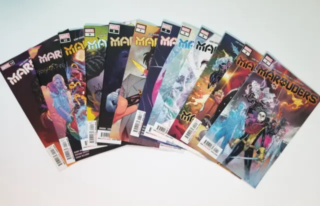 Marauders #1-12 (2019 Marvel Comics) 1 2 3 4 5 6 7 8 9 10 11 12 Issue Set Vol 1