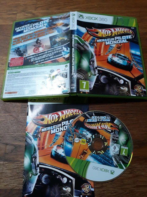Jeu Hot Wheels Meilleur Pilote Mondial - Xbox 360 - PAL - Complet