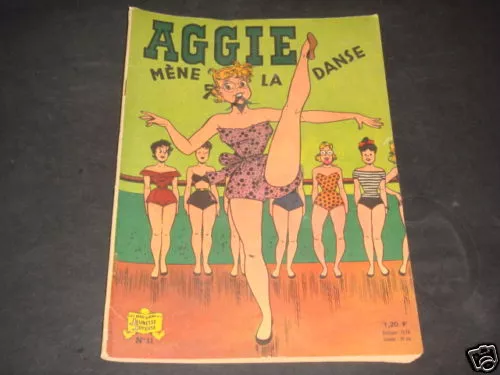 Aggie N°11 Mène La Danse  2 Eme Edition Couverture Papier Mat