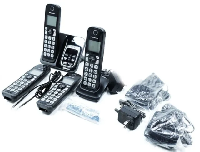 Panasonic, Model - KX-TGD564M, Link2Cell Cordless Telephone (4 Handsets)