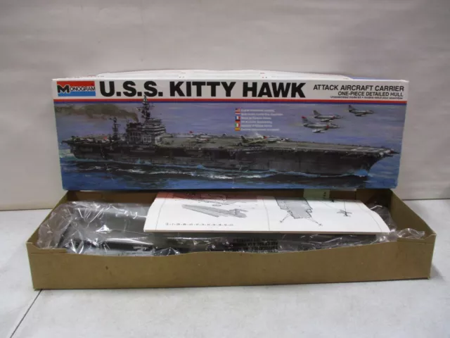 1978 Monogram USS Kitty Hawk Aircraft Carrier